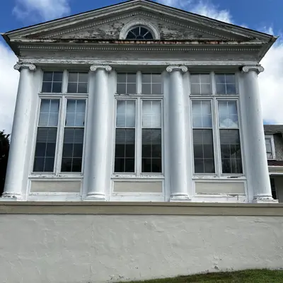 South wing of 1924 addition.