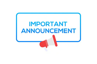 Important Announcement Image