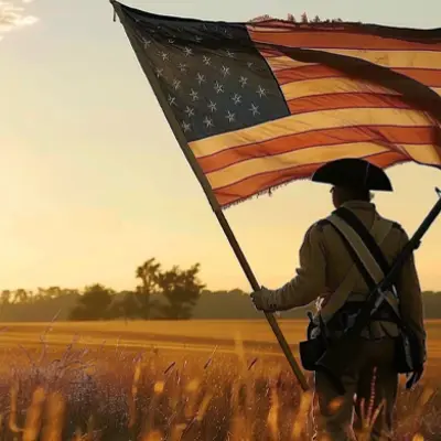 revolutionary war flags