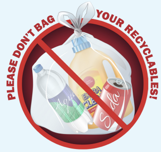 Please Don't Bag Your Recyclables