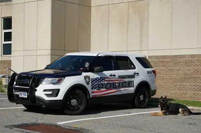 A Yorktown Police Department patrol vehicle. Photo courtesy of the Yorktown Police Department.