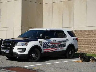A Yorktown Police Department patrol vehicle. Photo courtesy of the Yorktown Police Department.