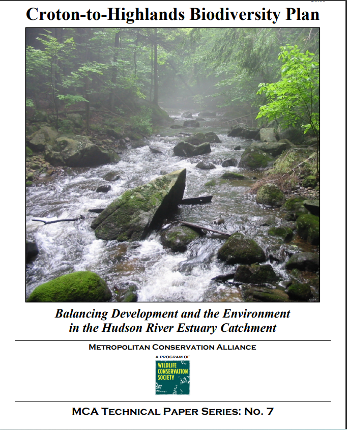 Croton To Highlands Biodiversity Study Cover