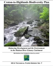 Croton To Highlands Biodiversity Study Cover