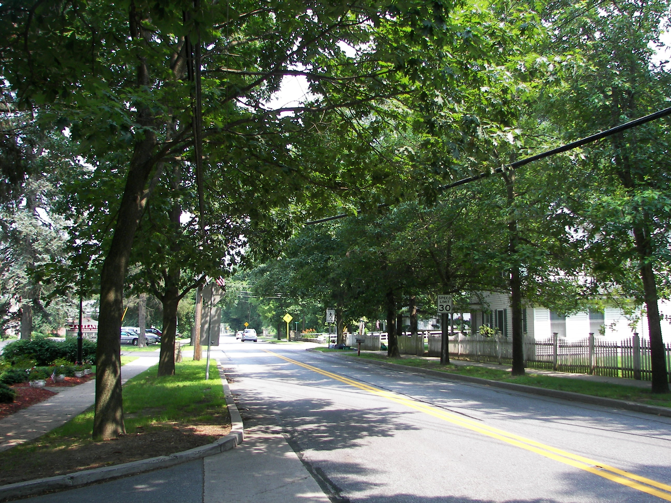 East Main Street in Shrub Oak