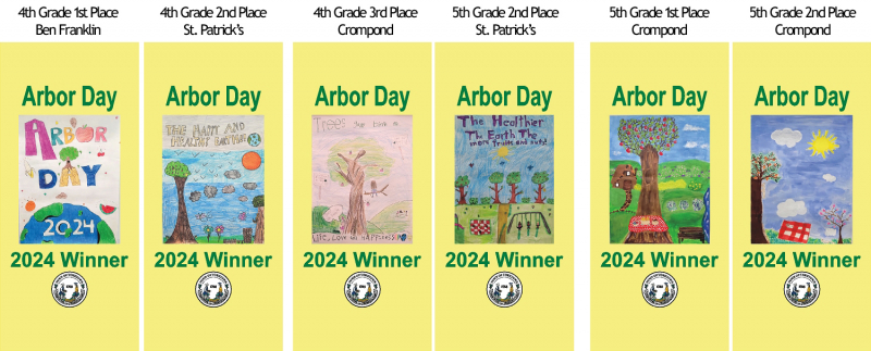 Image of 2024 Arbor Day Contest Winning Banners