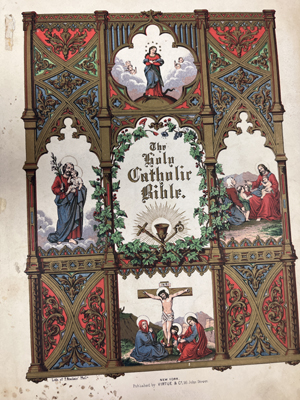 page of a bible