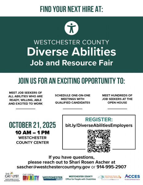 Diverse Abilities Job &amp; Resource Fair Flyer