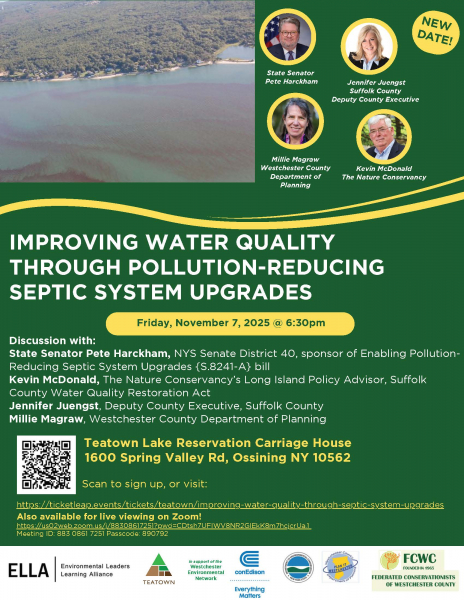 Improving Water Quality through Pollution-Reducting Septic System Upgrades Flyer