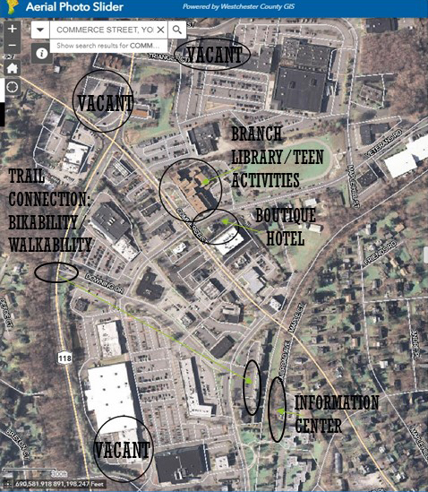 Aerial Map of Yorktown Heights