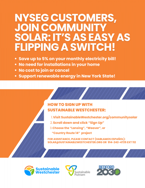 NYSEG Community Solar Opportunities Flyer
