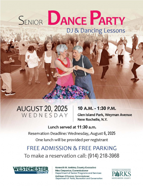 Senior Dance Party - DJ &amp; Dancing Lessons