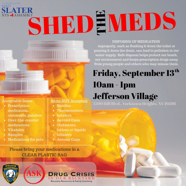Shed the Meds Flyer