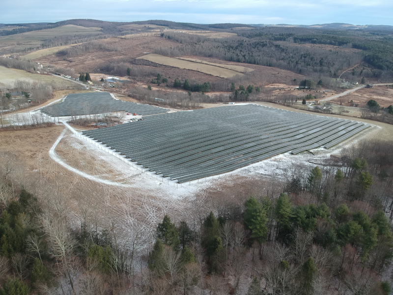 solar Farm Tioga, New York