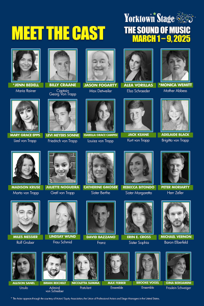 Meet the Cast of The Sound of Music at Yorktown Stage