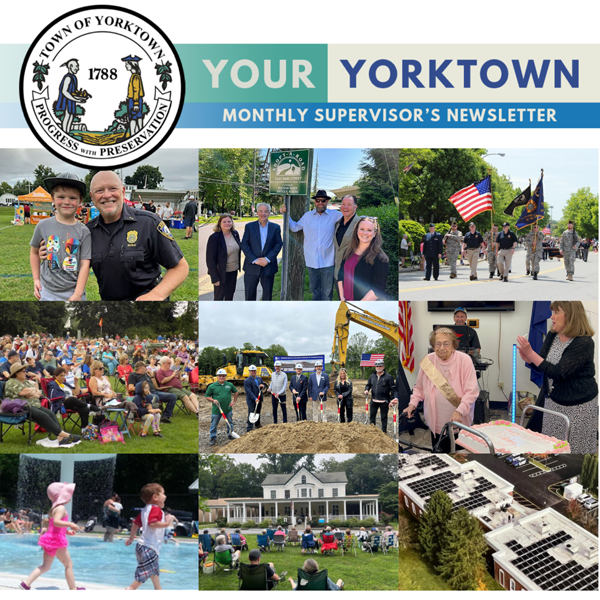 Your Yorktown Monthly Supervisor's Newsletter