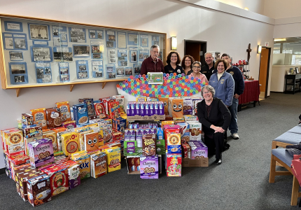 Yorktown's Grace Lutheran Church Cereal Drive Collects 805 Boxes