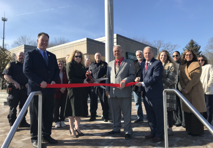 Yorktown Completes Police Plaza Renovation
