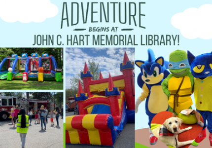 Hart Library Summer Reading Game Kickoff