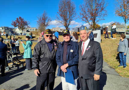 Yorktown Honors Veterans with Ceremony at Memorials