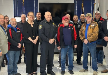 Captain Kenneth Sgroi Act of Kindness Day Donations Delivered to Charities