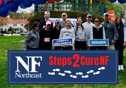 Image of people at a previous NF Northeast Steps2CureNF event.