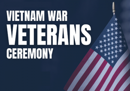 Vietnam War Veterans Ceremony