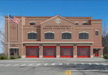 Rendering of proposed new Yorktown Heights firehouse.