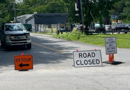 Old Crompond Road Closed