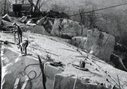 Mohegan Quarry in Sylvan Glen Park Preserve