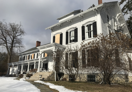 Underhill Farm property on February 22, 2024