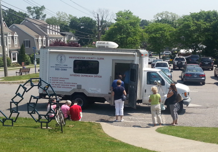Westchester County Community Outreach Mobile Office in Yorktown