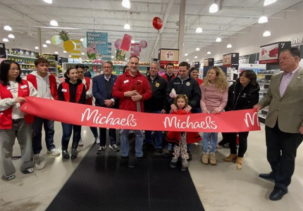 Michael Ribbon Cutting