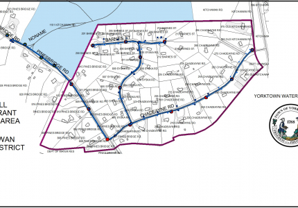 Kitchawan Water District Hydrant Flushing Map