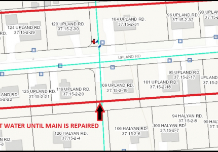 08/16/22 MAIN BREAKS