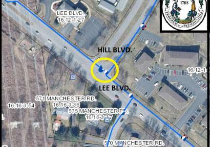 Hill & Lee Blvds.