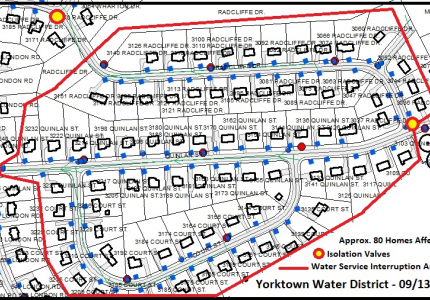 Quinlan St. Water Main Work