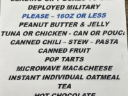 United for the Troops Donation List