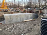 Veterans Rd Culvert Construction