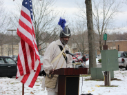 Unveiling of the Pines Bridge Monument