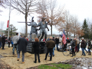 Unveiling of the Pines Bridge Monument