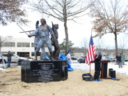 Unveiling of the Pines Bridge Monument
