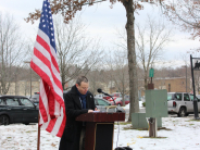 Unveiling of the Pines Bridge Monument