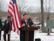 Unveiling of the Pines Bridge Monument