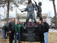 Unveiling of the Pines Bridge Monument