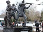 Unveiling of the Pines Bridge Monument