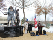 Unveiling of the Pines Bridge Monument
