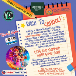 Yorktown school-supplies drive offers free ice cream