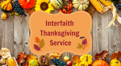 Interfaith Thanksgiving Service