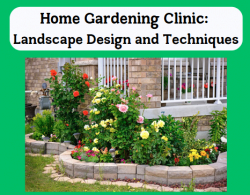 Home Gardening Clinic: Landscape Design & Techniques